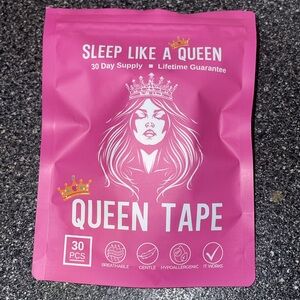 Queen Tape, mouth tape for sleeping. Used 2 out of 30.